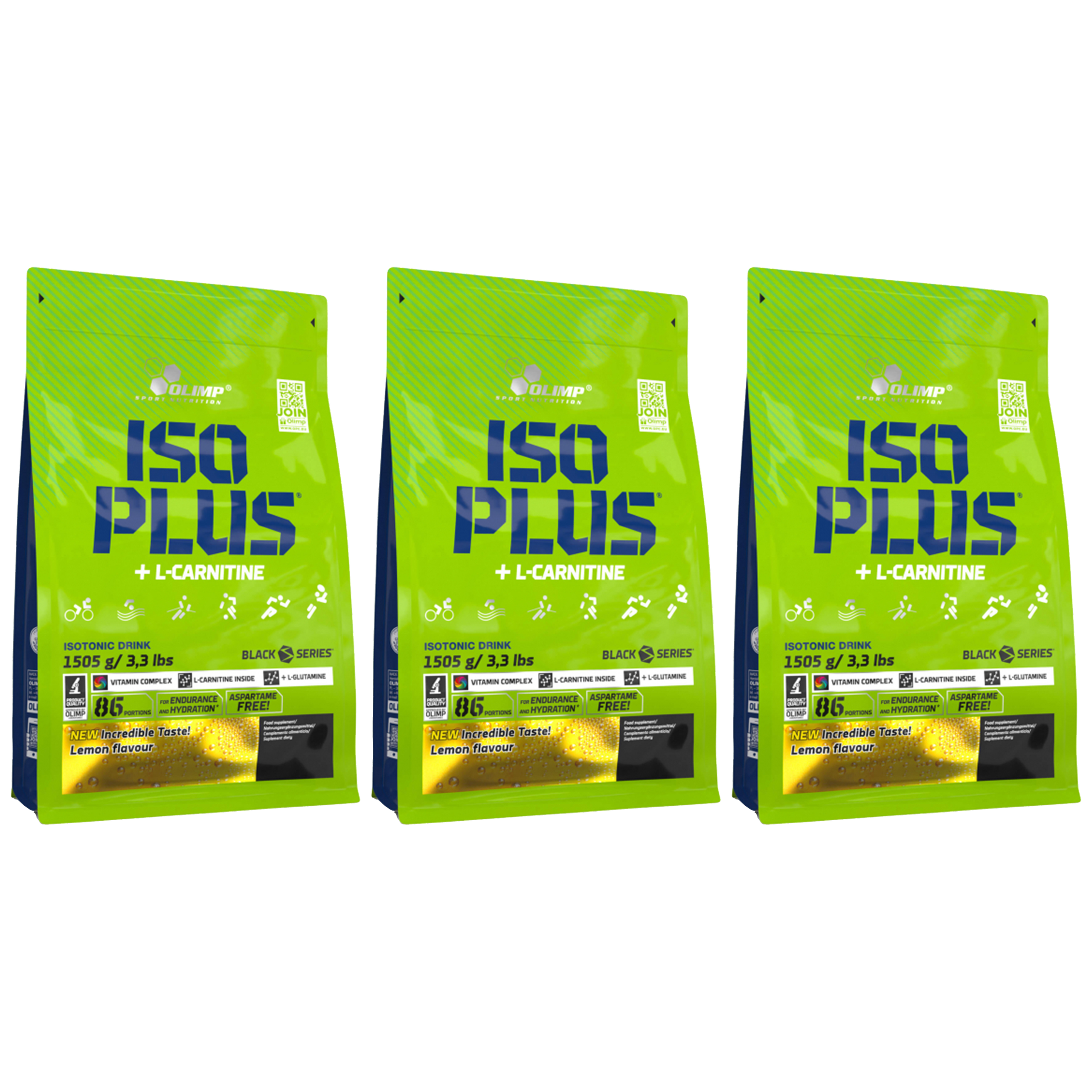 OLIMP Iso Plus Powder - 3x 1505g