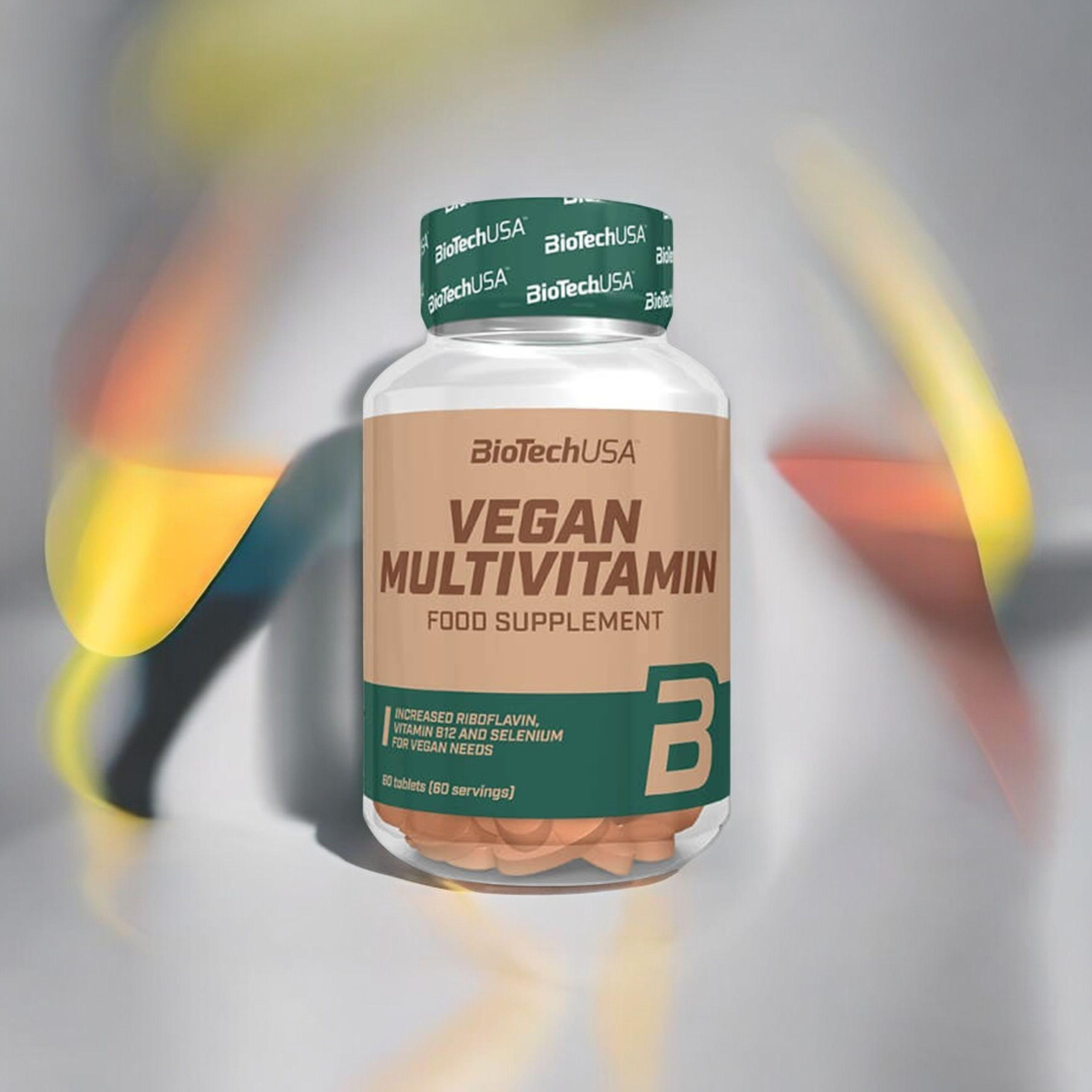 BioTech USA Vegan Multivitamin - 60tabs. - Multiwitamina dla wegan