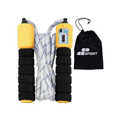MP SPORT Jump Rope - Sponge Handle with Counter - 2x Skakanka z licznikiem z miękkim uchwytem