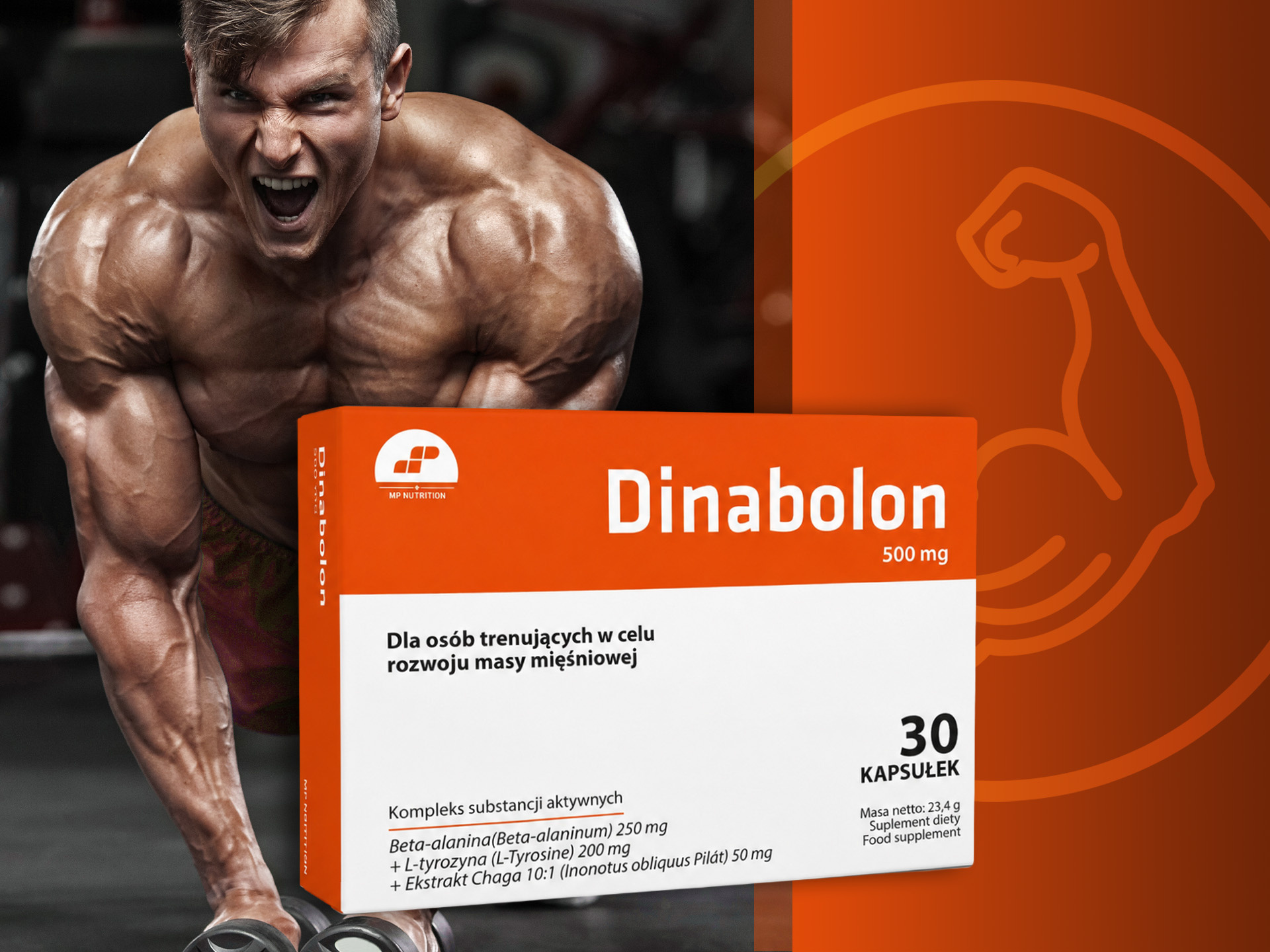 MP NUTRITION Dinabolon - 2x 30caps