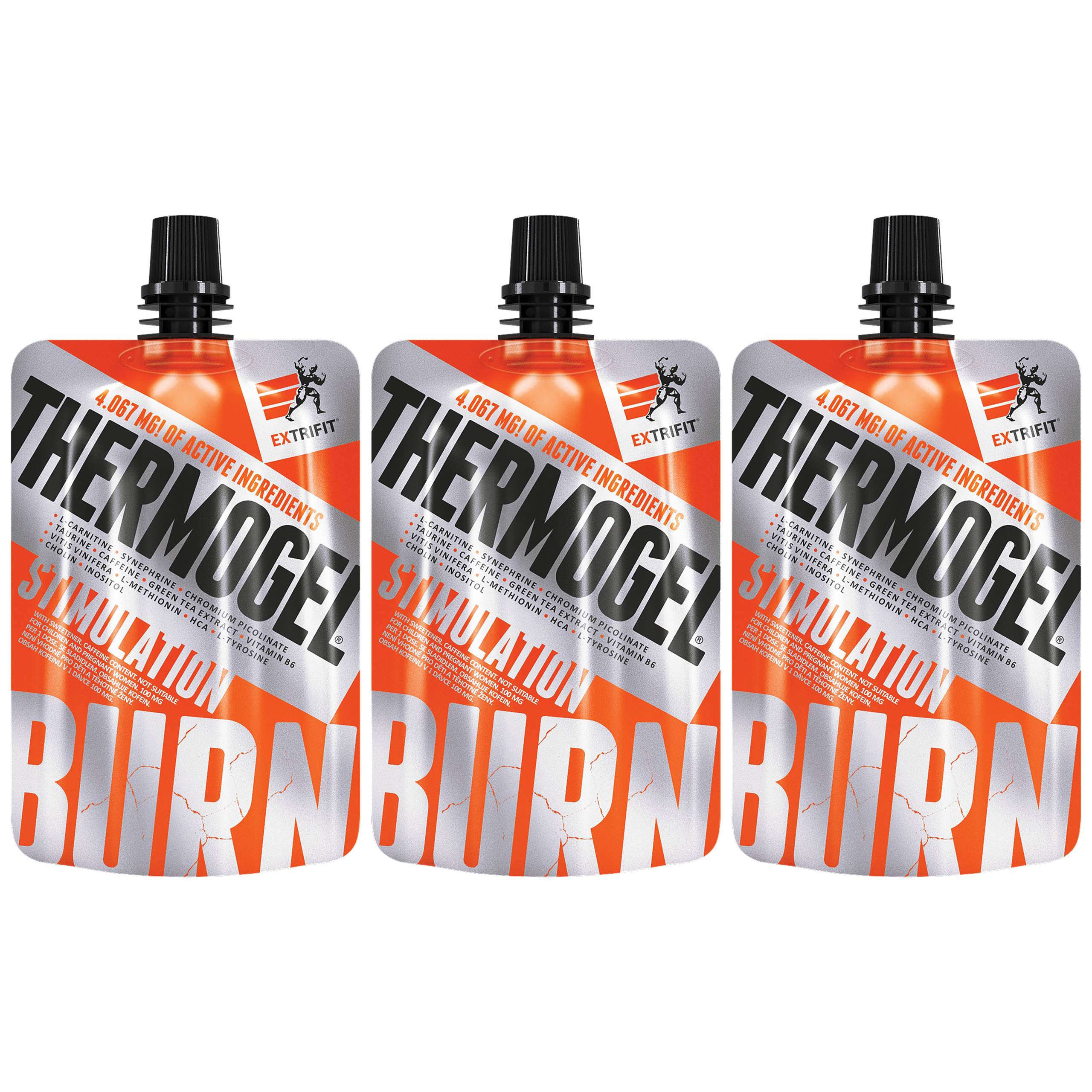 EXTRIFIT Thermo Gel - 3x 80g