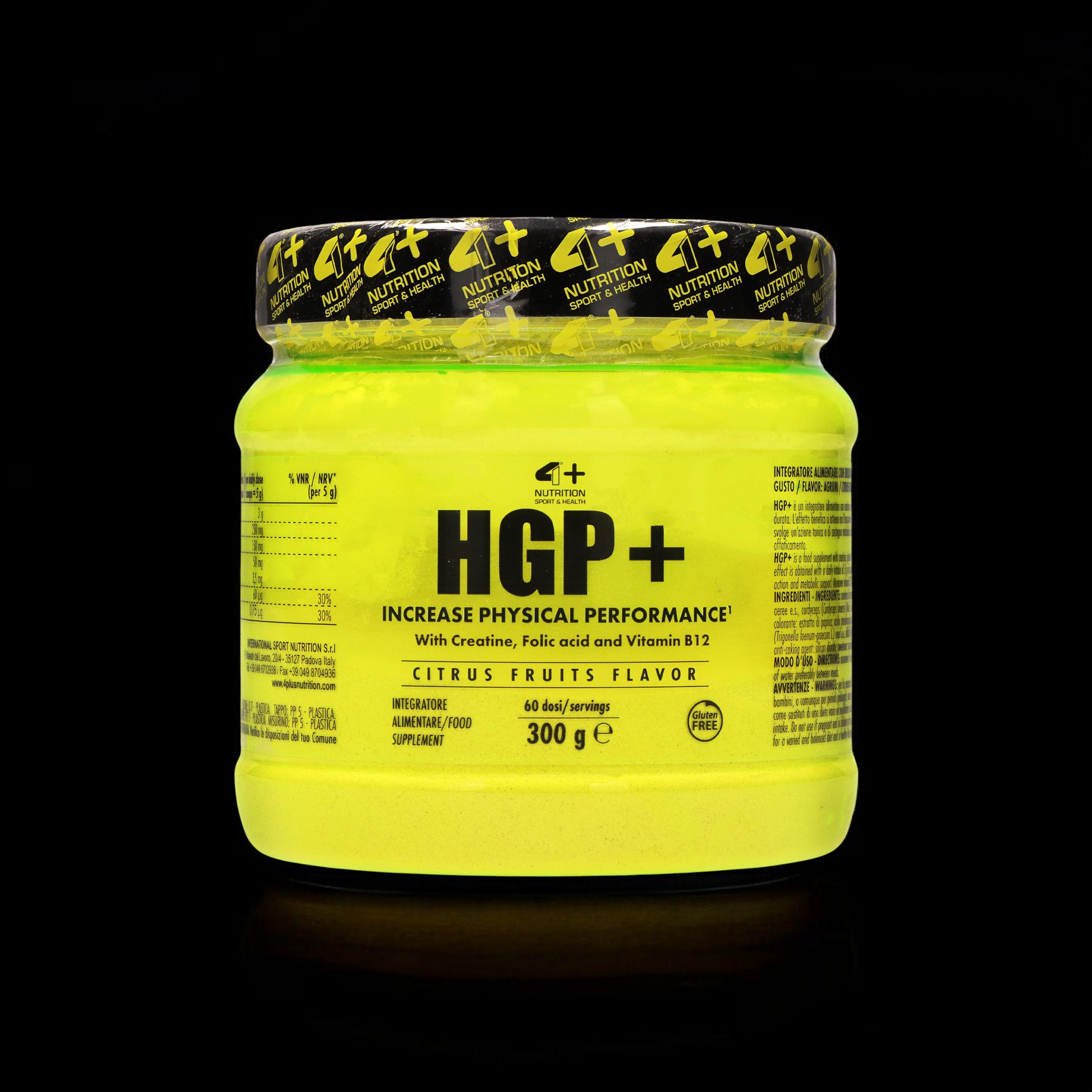 4+ NUTRITION HGP+ - 3x 300g - Citrus Fruits