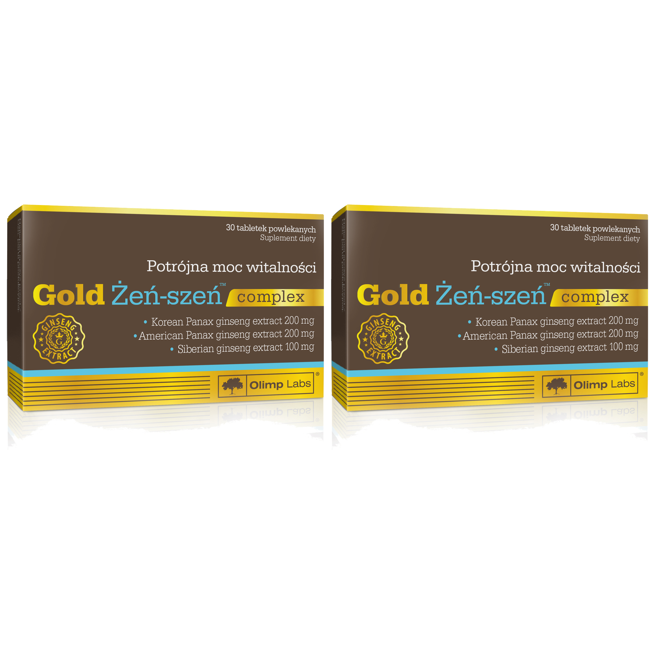 OLIMP Gold Żeń-Szeń Complex - 2x 30tabs