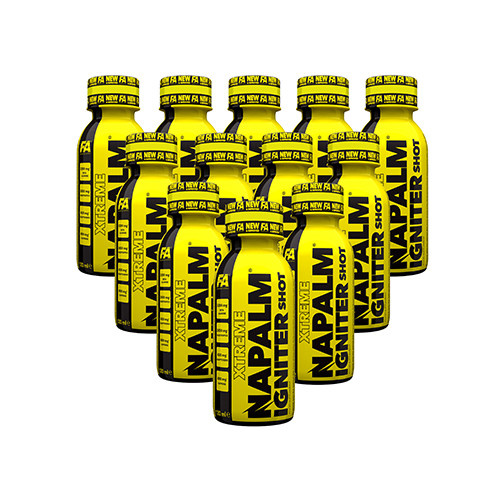 Zestaw FITNESS AUTHORITY Xtreme Napalm Igniter Shot - 12x120ml