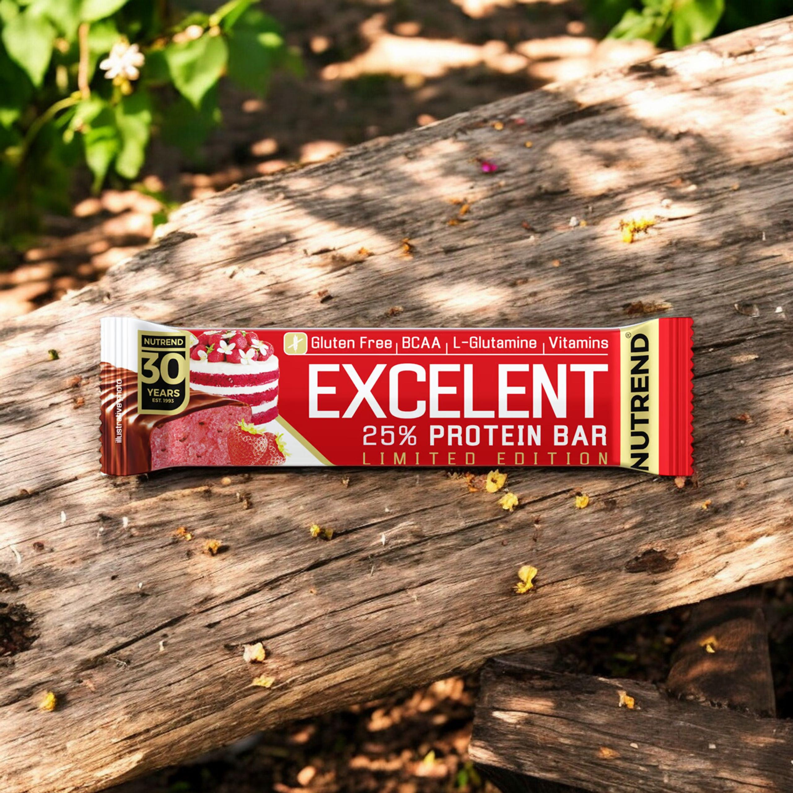 NUTREND Excelent Protein Bar - 3x 85g - Baton Białkowy