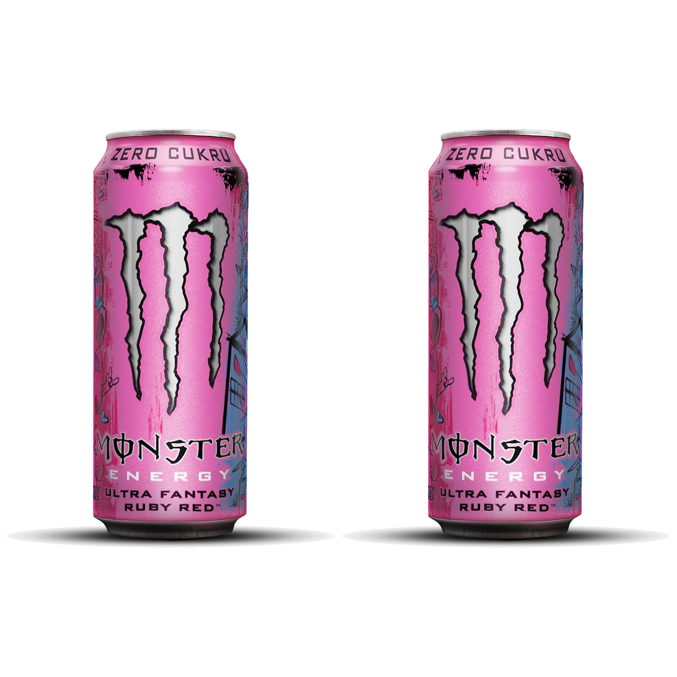 MONSTER - Monster Energy Ultra Fantasy - 2x 500ml - Ruby Red