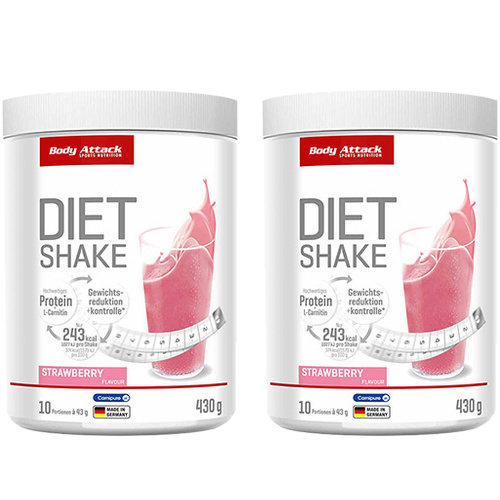 BODY ATTACK - Diet Shake - 2x 430g