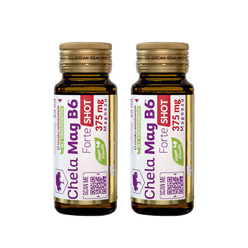 OLIMP Chela-Mag B6 Forte Shot Szklana Ampułka - 2x 25ml 