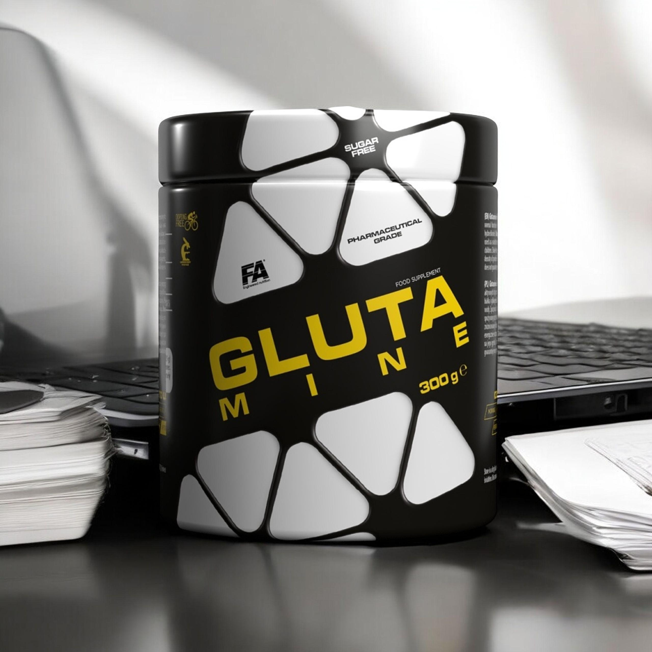 FITNESS AUTHORITY Glutamine - 2x 300g