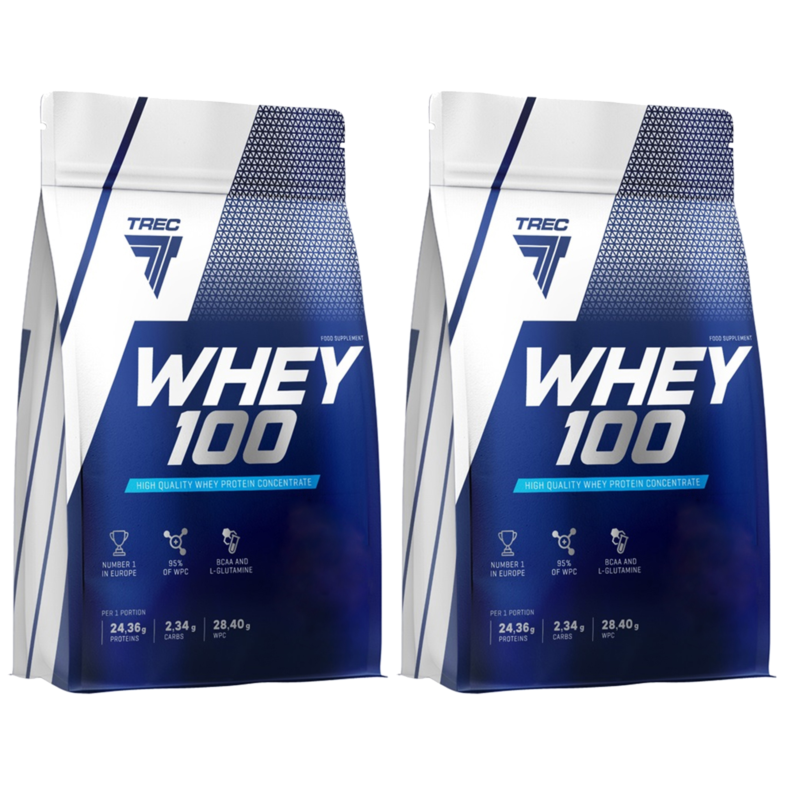 TREC Whey 100 - 2x 700g
