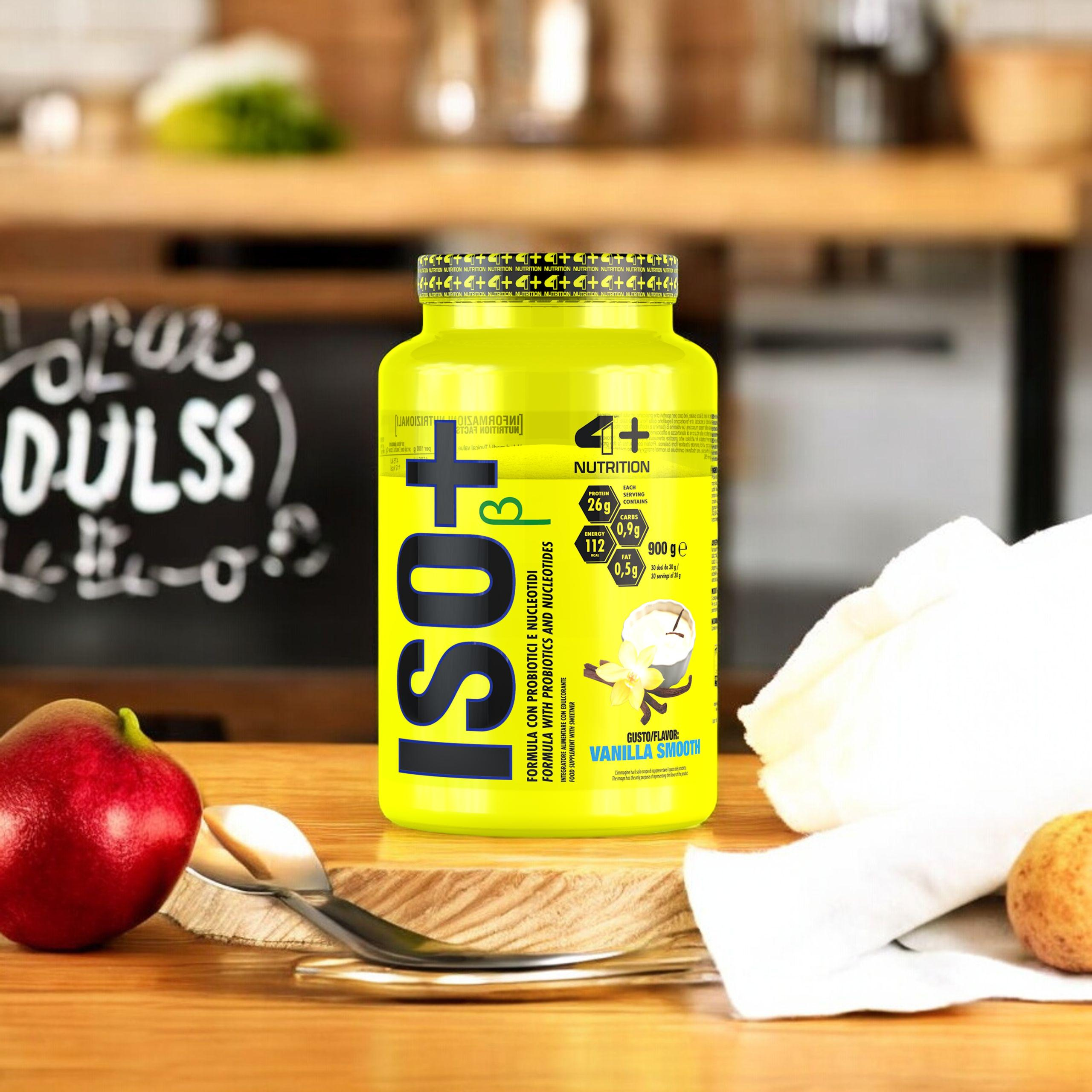 4+ NUTRITION Iso+ Probiotics - 3x 900g