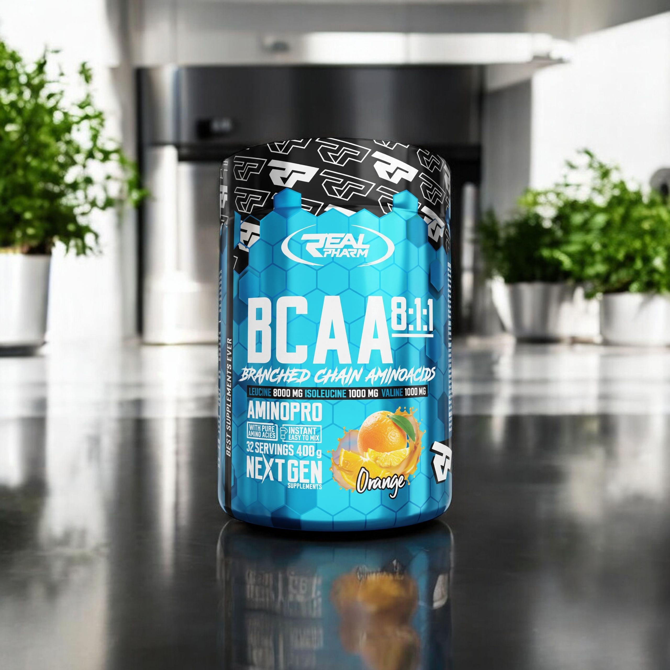 REAL PHARM BCAA 8:1:1 - 400g