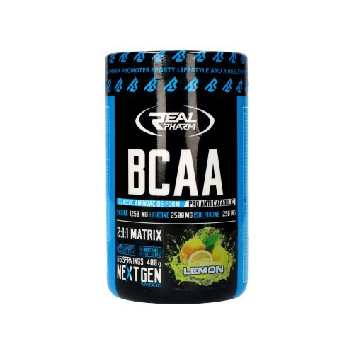 REAL PHARM BCAA Instant - 400g - WYPRZEDAŻ - 31-10