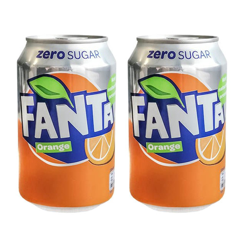 THE COCA-COLA COMPANY Fanta Zero - 2x 330ml
