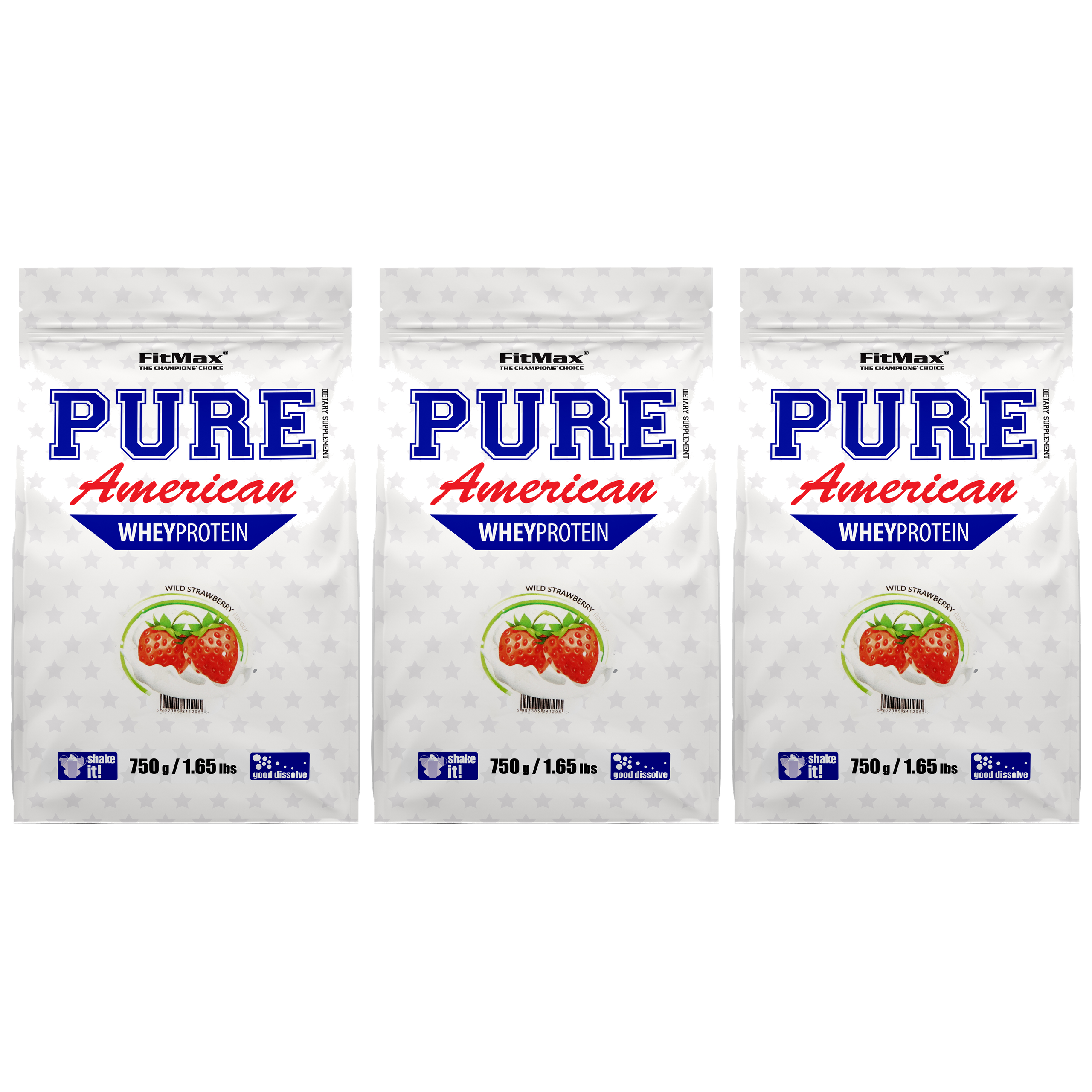 FITMAX Pure American - 3x 750g