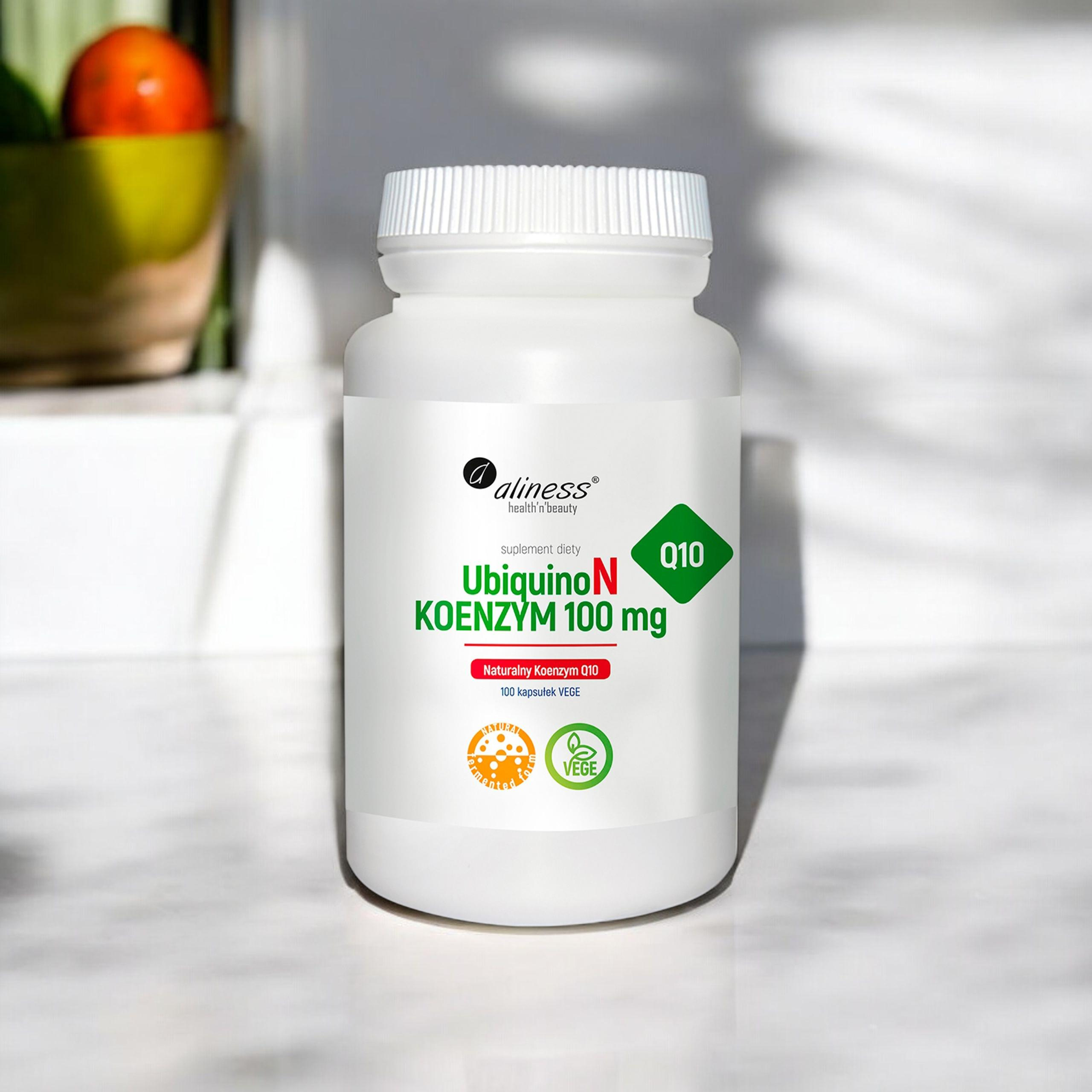 ALINESS UbiquinoN Koenzym Q10 100 mg - 3x 100caps