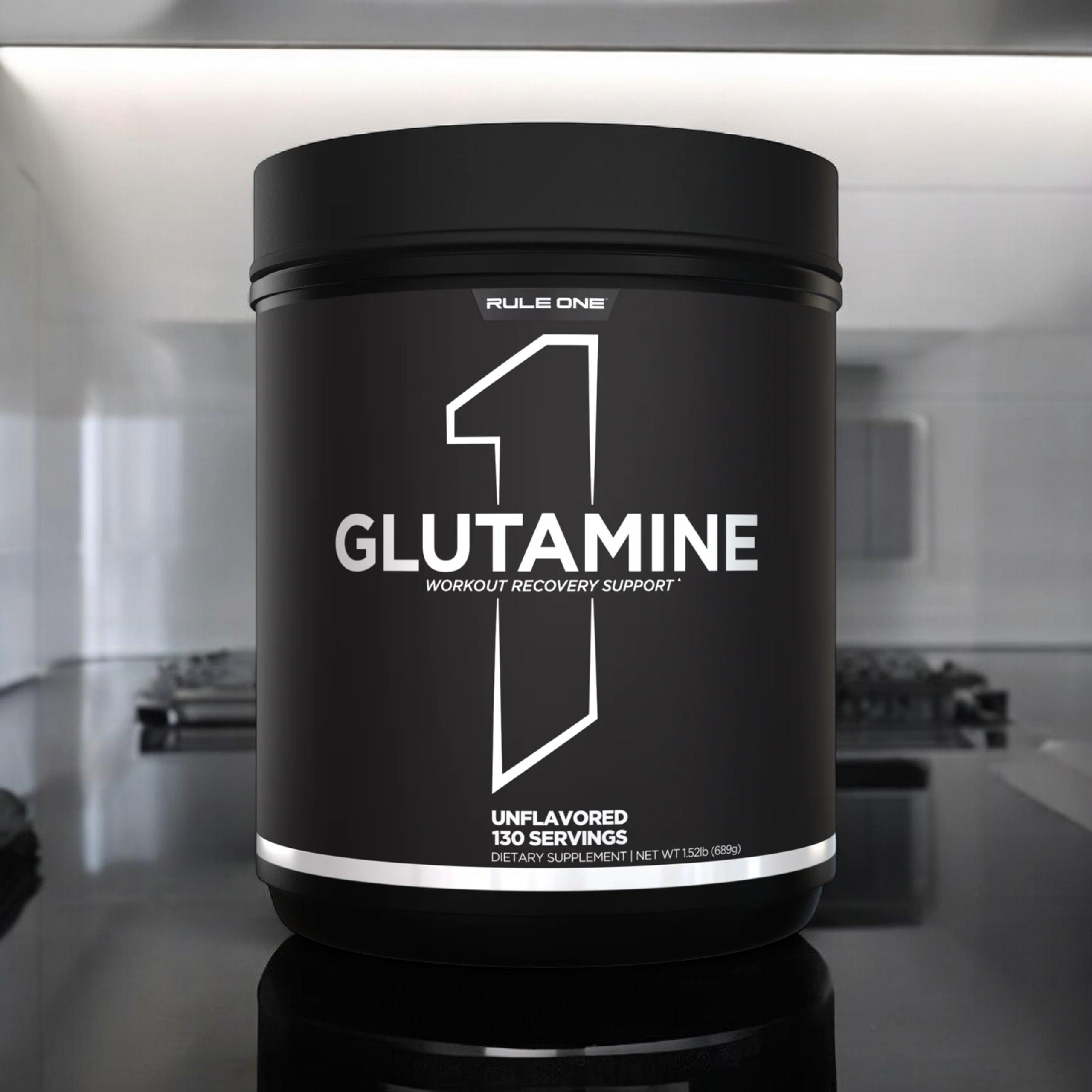 RULE 1 - R1 Glutamine - 2x 689g - Unflavored