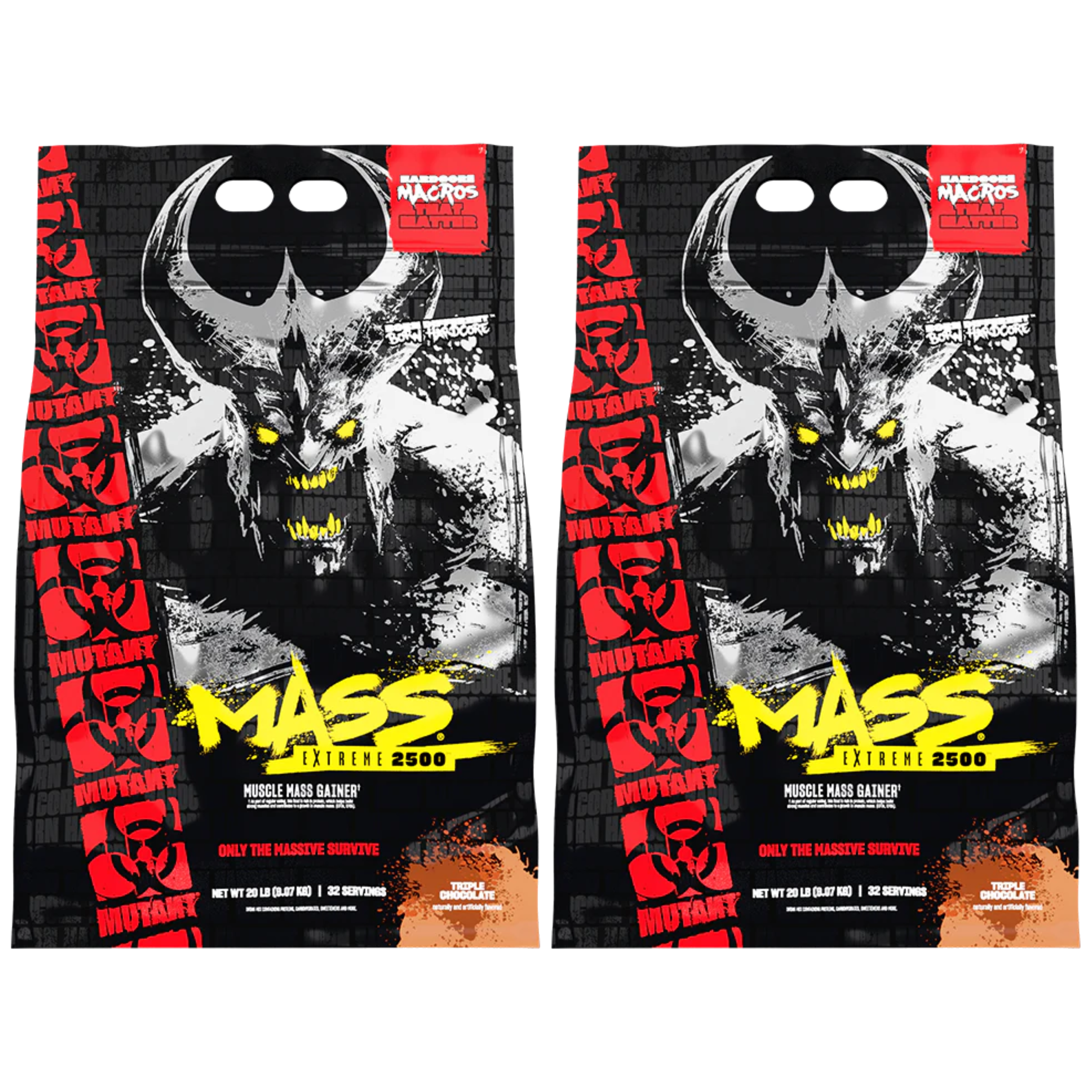 MUTANT Mutant Mass XXXtreme - 2x 9070g