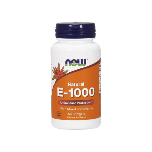 NOW - Vitamin E-1000 Natural - 50softgels