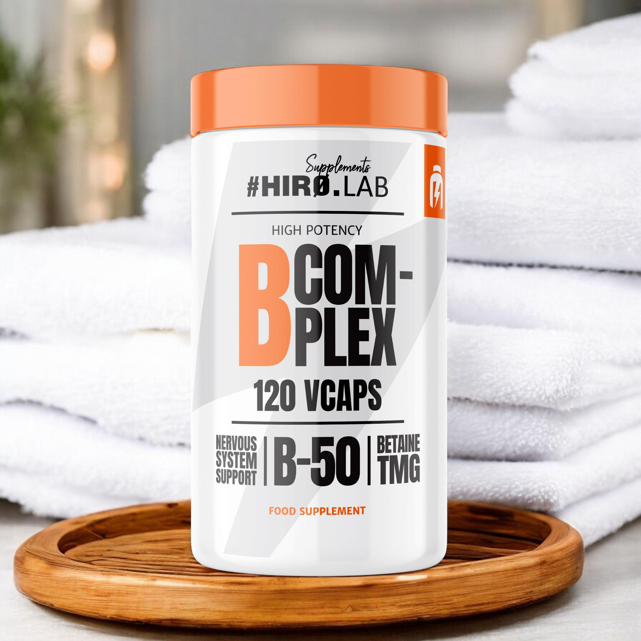HIRO.LAB B-Complex - 120vcaps