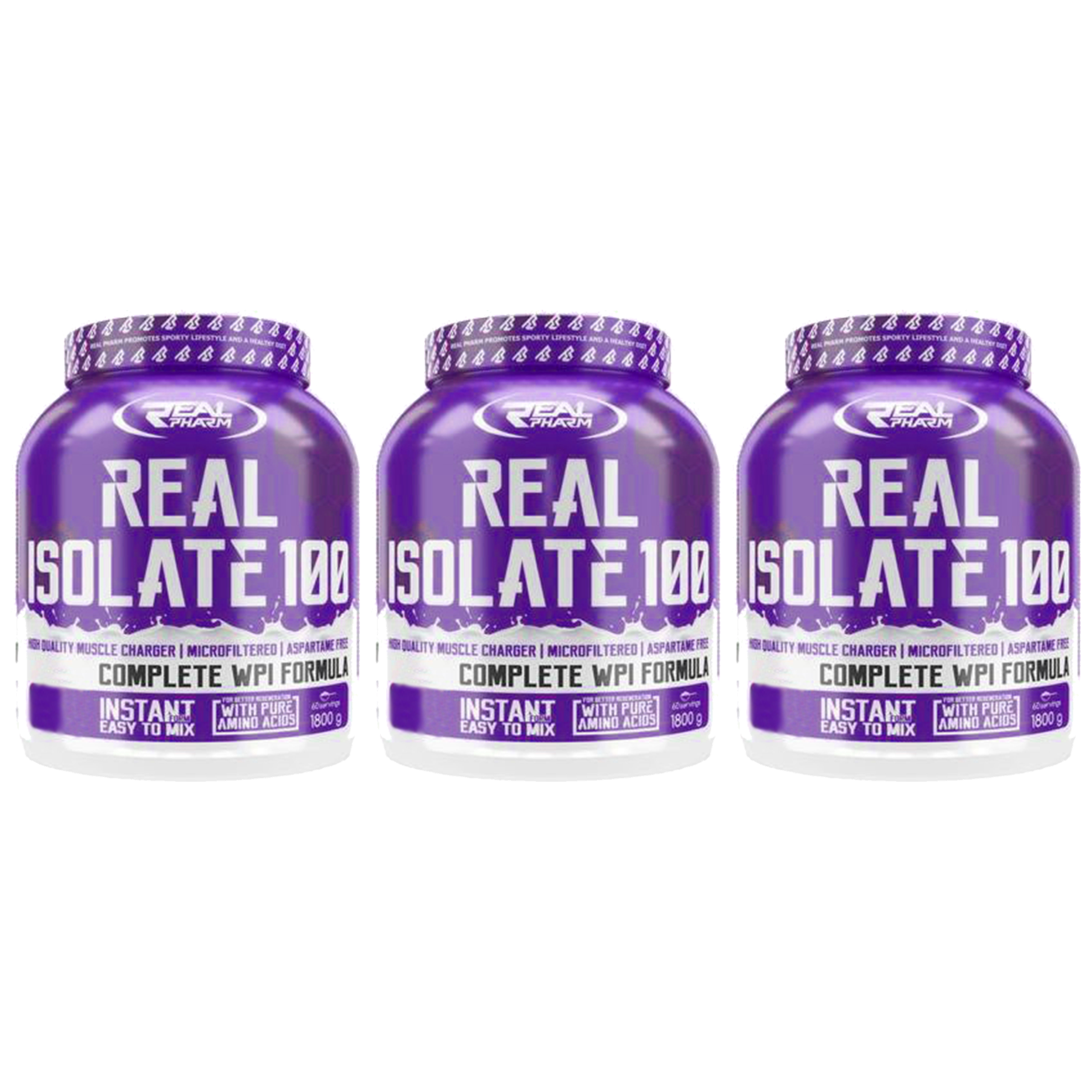 REAL PHARM Real Isolate - 3x 1800g