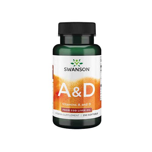 SWANSON - Vitamin A & D - 250softgels