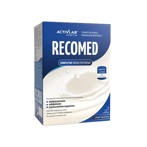 ACTIVLAB PHARMA RecoMed - 6x 65g - Natural