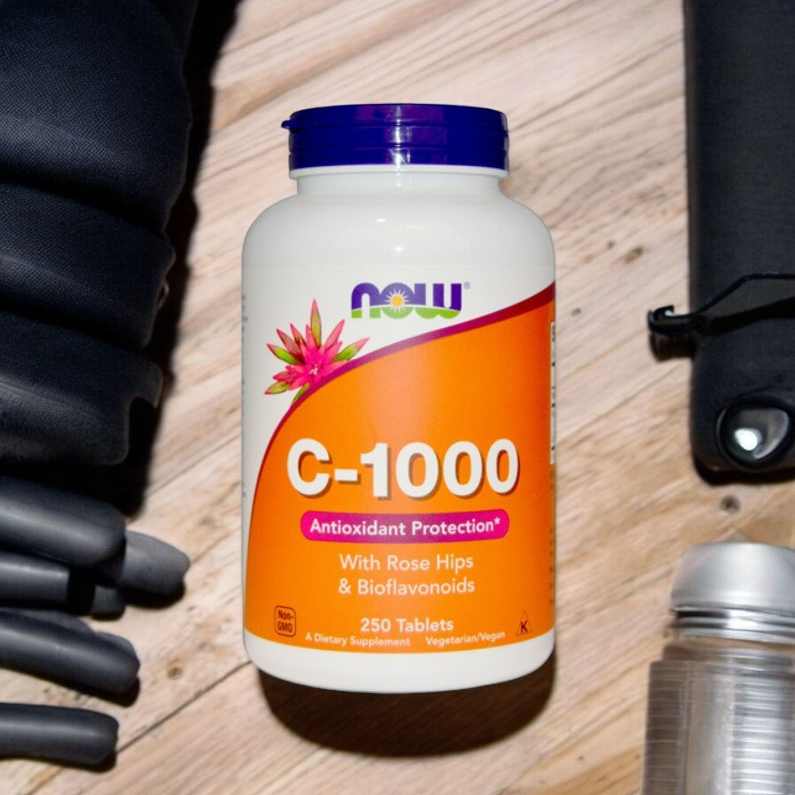 NOW Vitamin C-1000 Antioxidant Protection - 250tabs