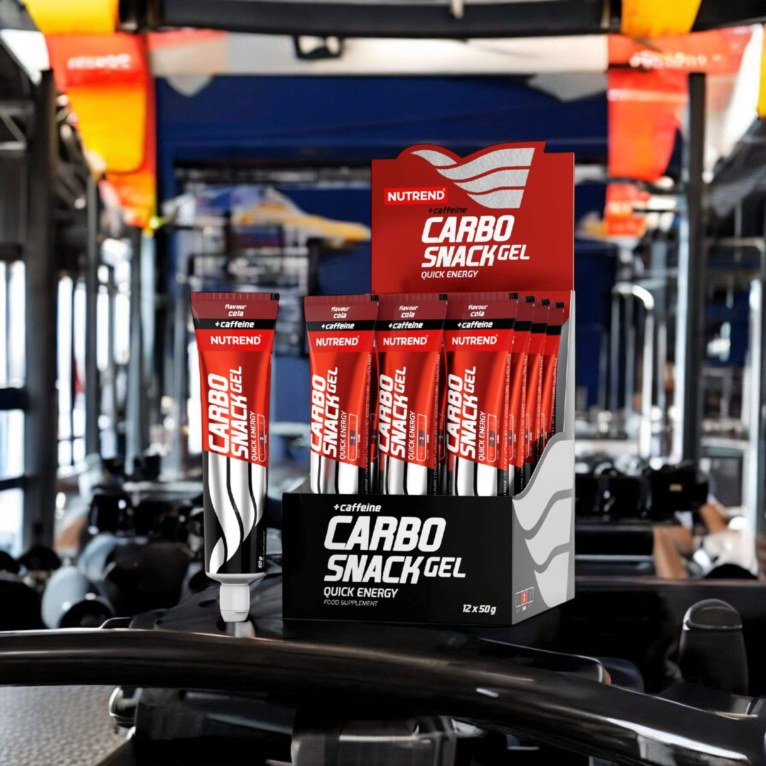 NUTREND - Carbosnack with Caffeine - 12x 50g