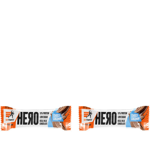 EXTRIFIT - Baton Hero - 2x 65g - Chocolate Coconut