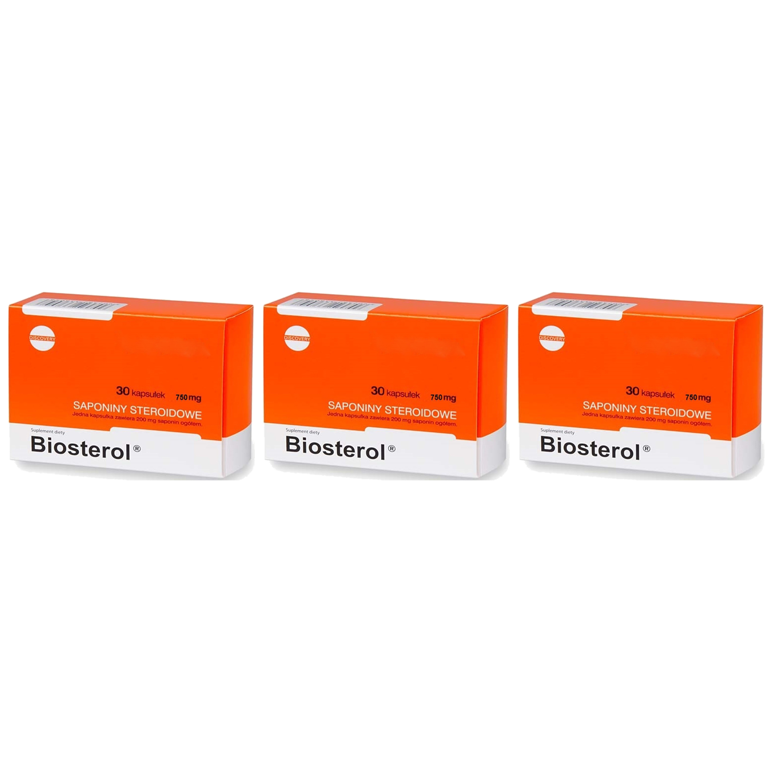 MEGABOL Biosterol - 3x 30caps.