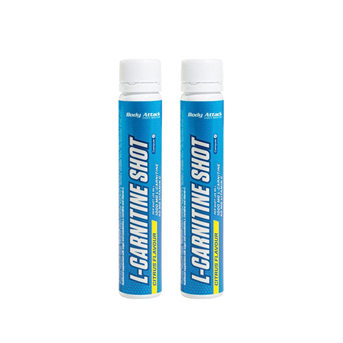 BODY ATTACK - L-Carnitine Shot - 2x 25ml - Citrus