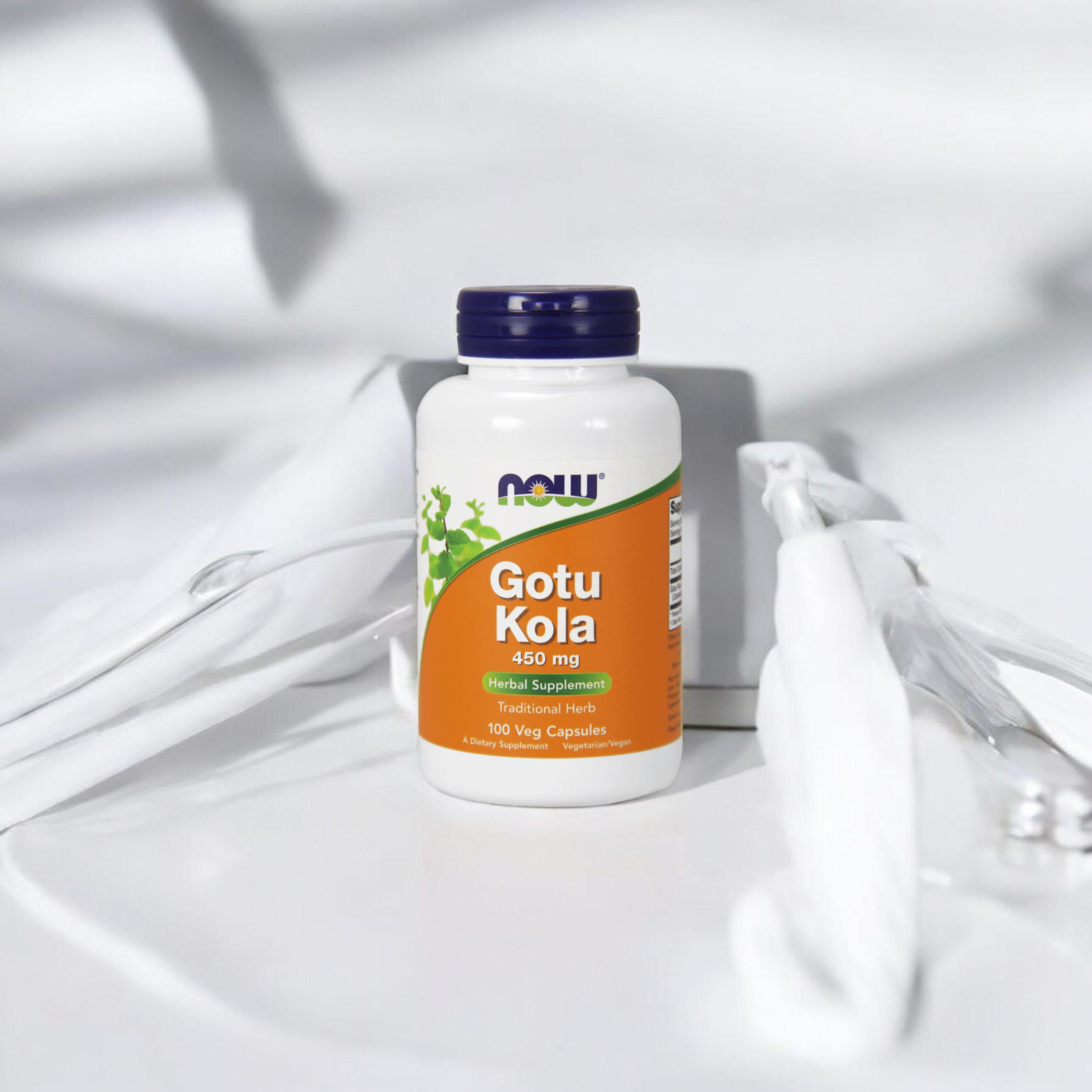 NOW Gotu Kola 450mg - 2x 100vcaps