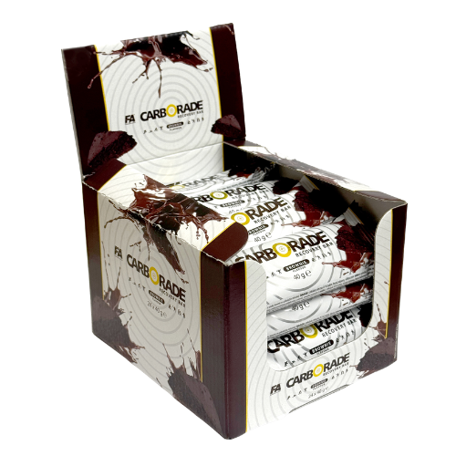 FITNESS AUTHORITY - Carborade Recovery Bar - 24x 3x 40g