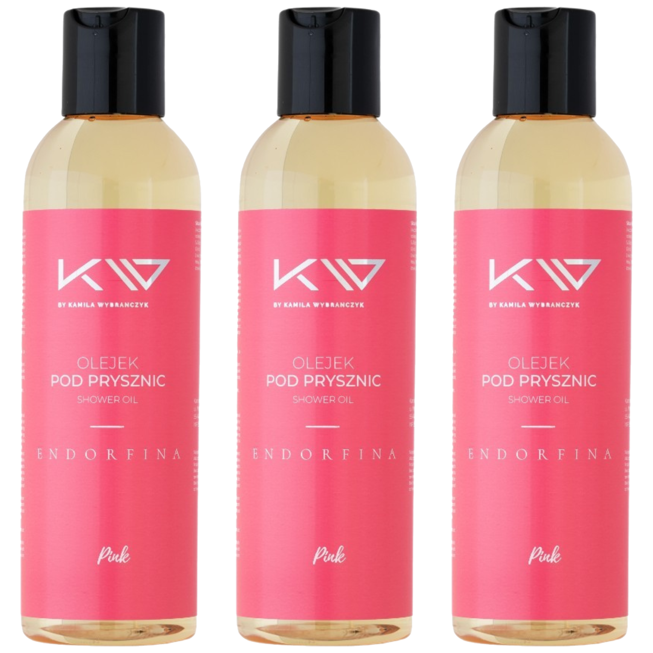 KAMILA WYBRAŃCZYK - Olejek pod Prysznic Endorfina - 3x 200ml