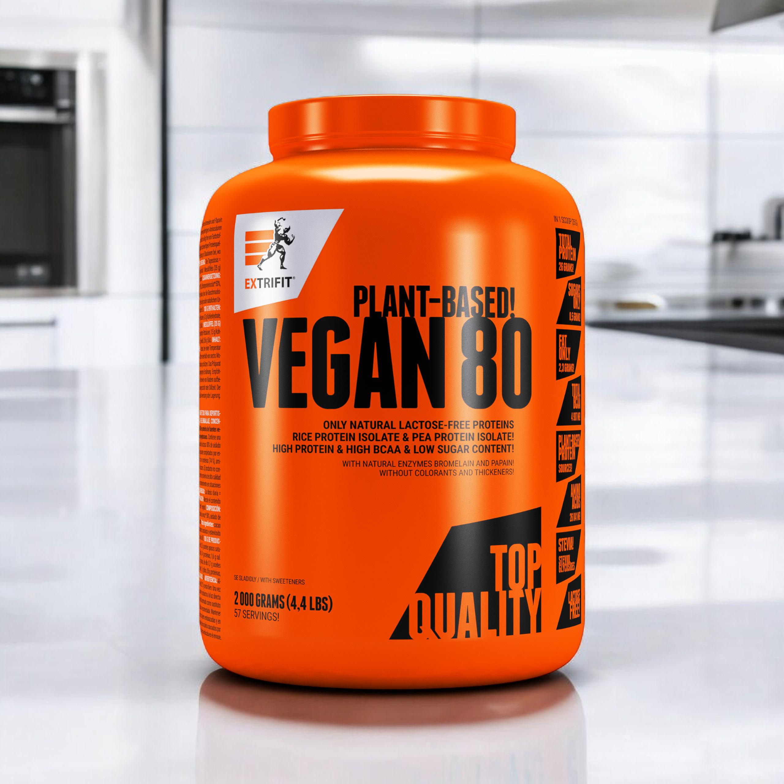 EXTRIFIT Vegan 80 - 2x 2000g