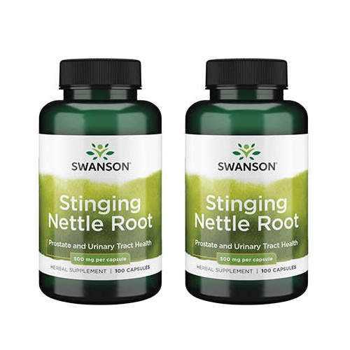 SWANSON Stinging Nettle Root 500mg - 100caps. - 2x Pokrzywa zwyczajna
