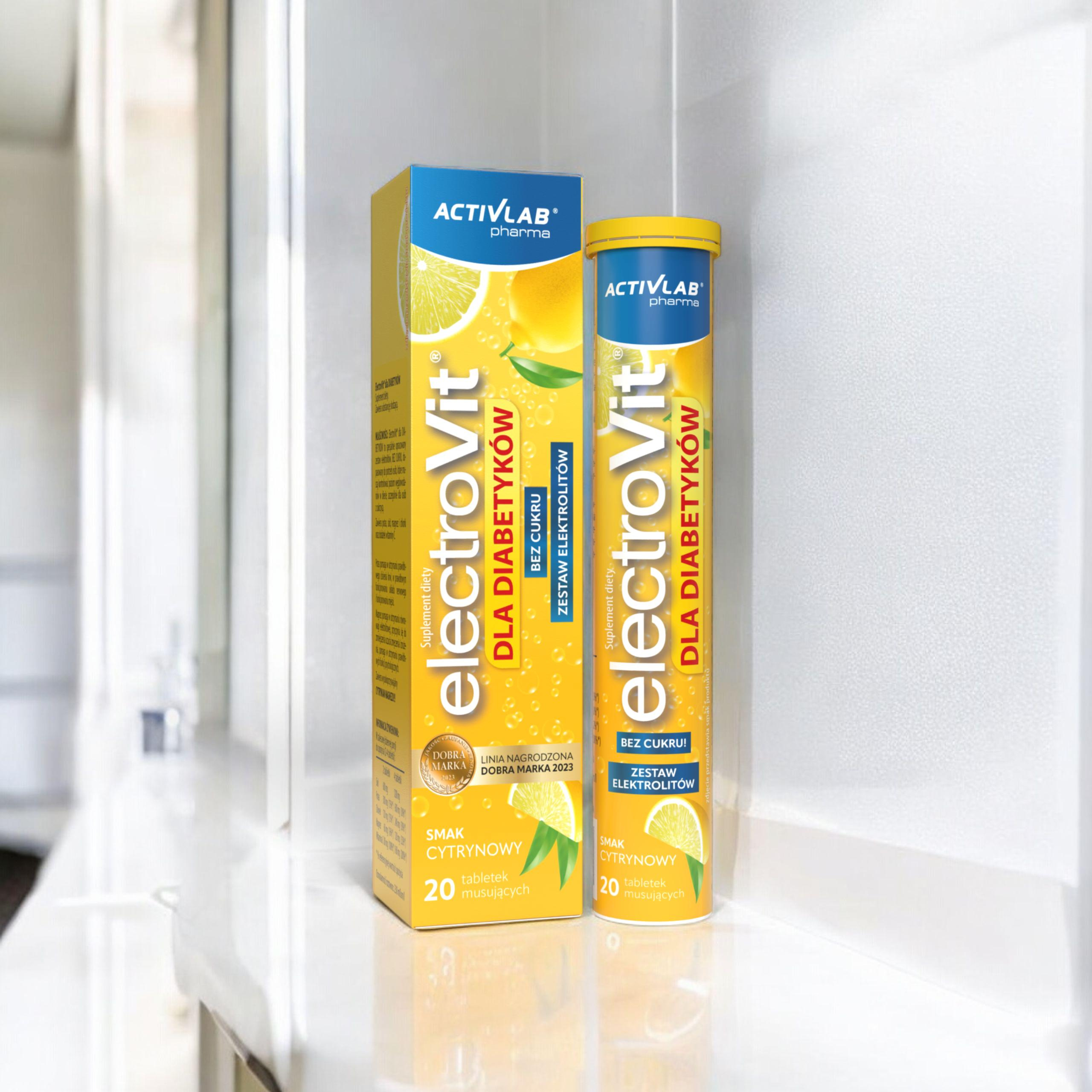 ACTIVLAB PHARMA - ElectroVit dla Diabetyków - 20tabs. - Lemon