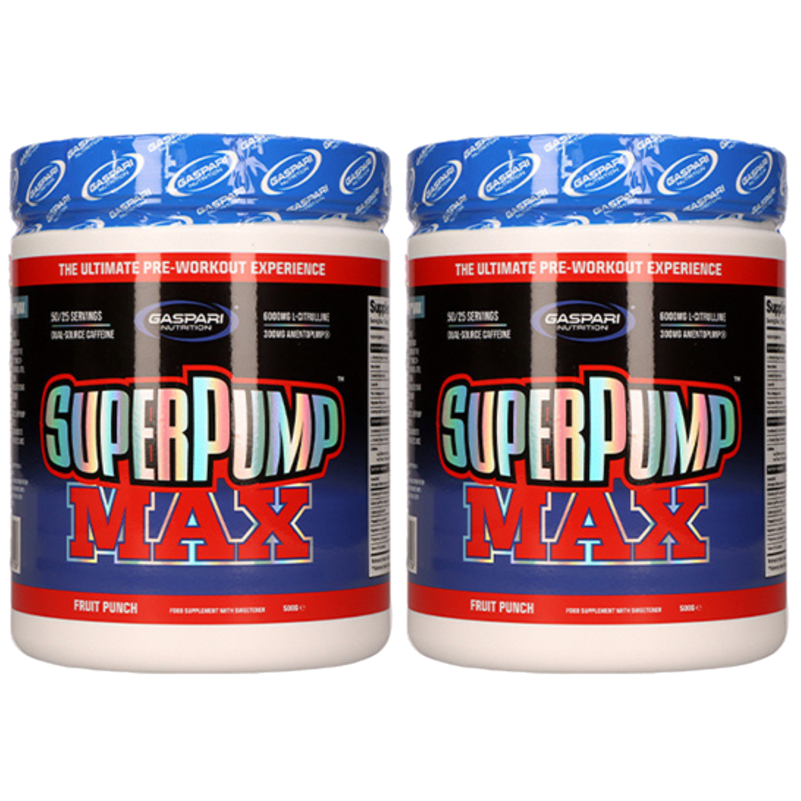 GASPARI NUTRITION - Pump Max - 2x 500g - Fruit Punch