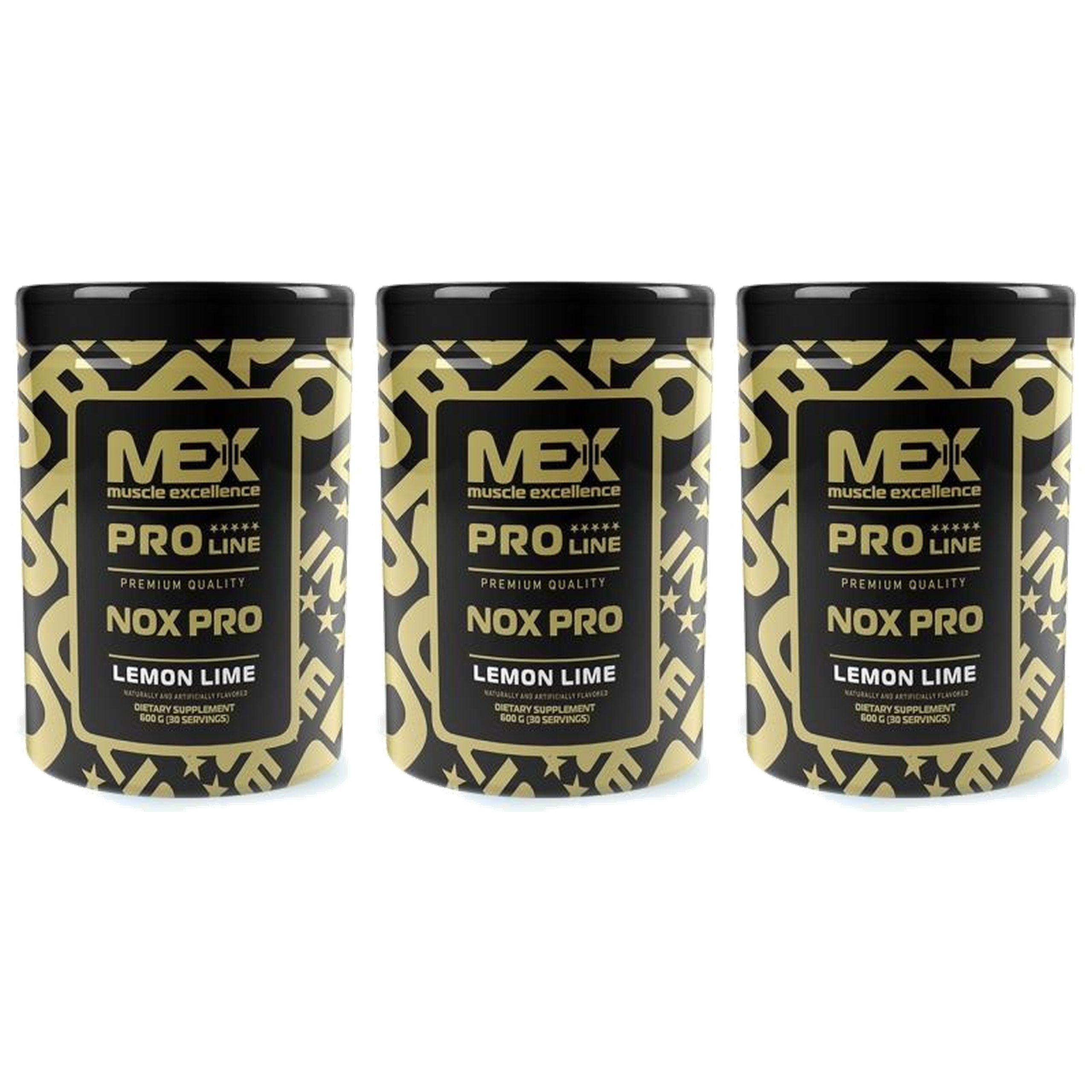 MEX NUTRITION - Nox Pro - 3x 600g 