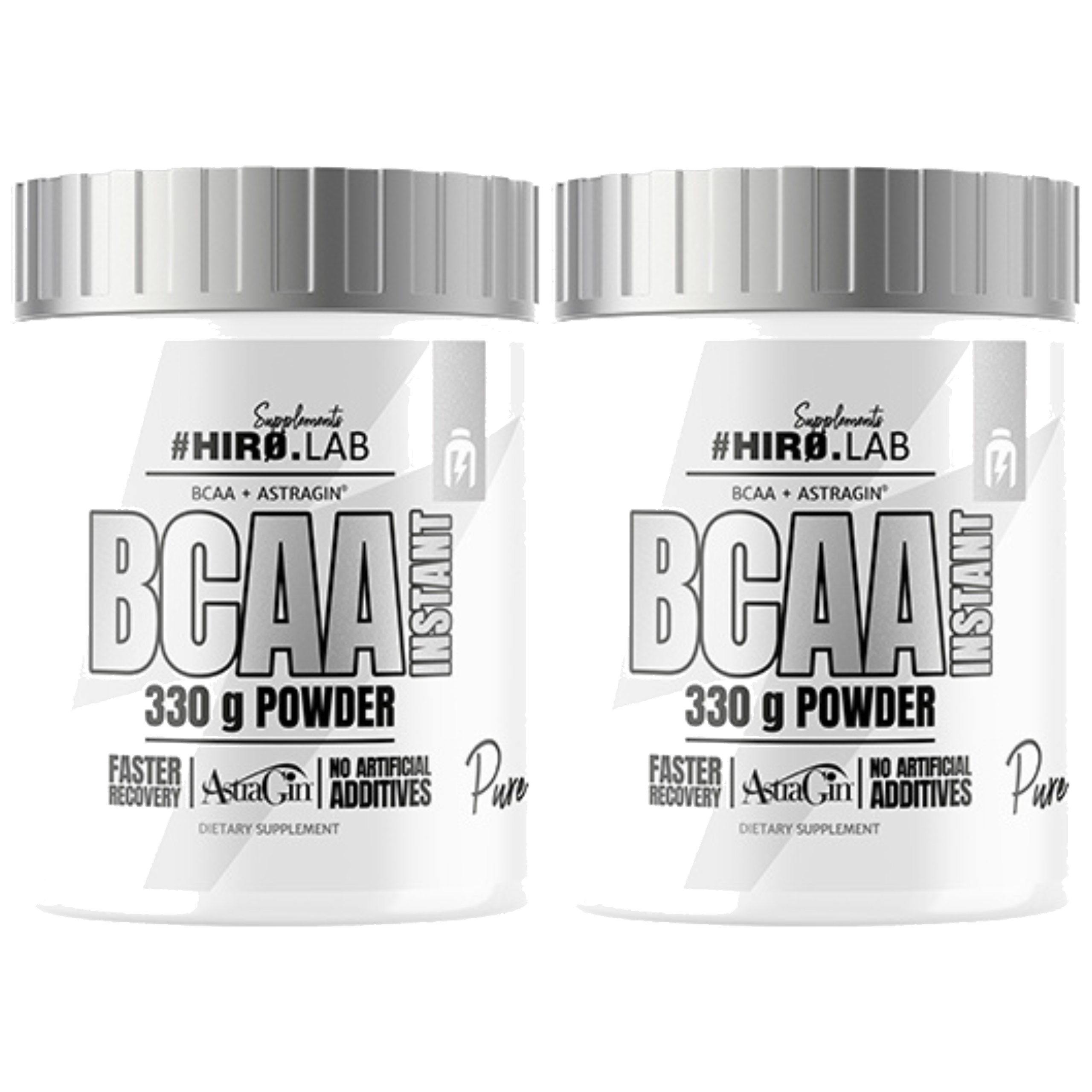 HIRO.LAB BCAA Powder Instant Pure - 2x 330g