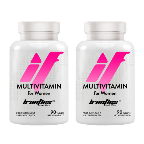 IRONFLEX Multivitamin for Women - 2x 90tabs
