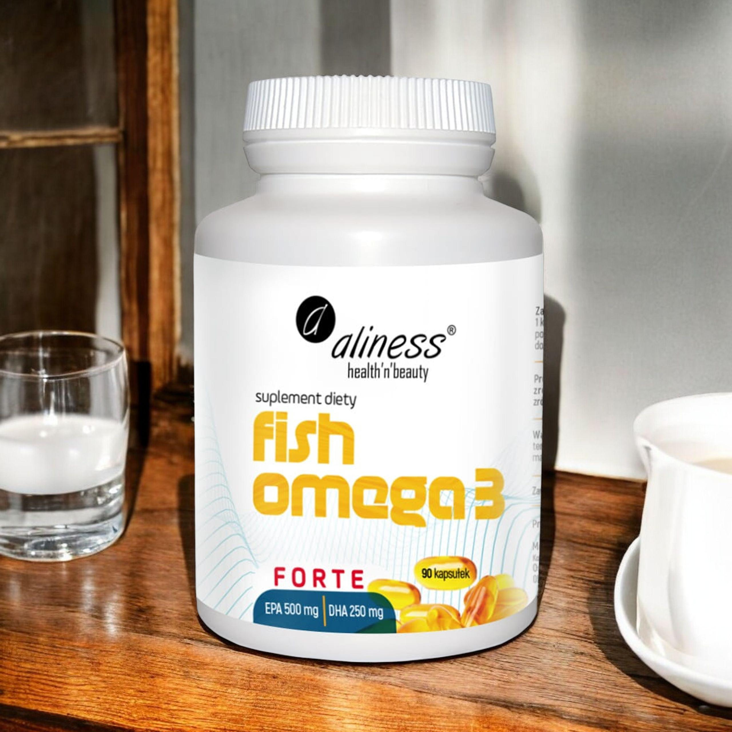 ALINESS - Fish Omega 3 Forte EPA 500mg DHA 250mg - 3x 60caps.
