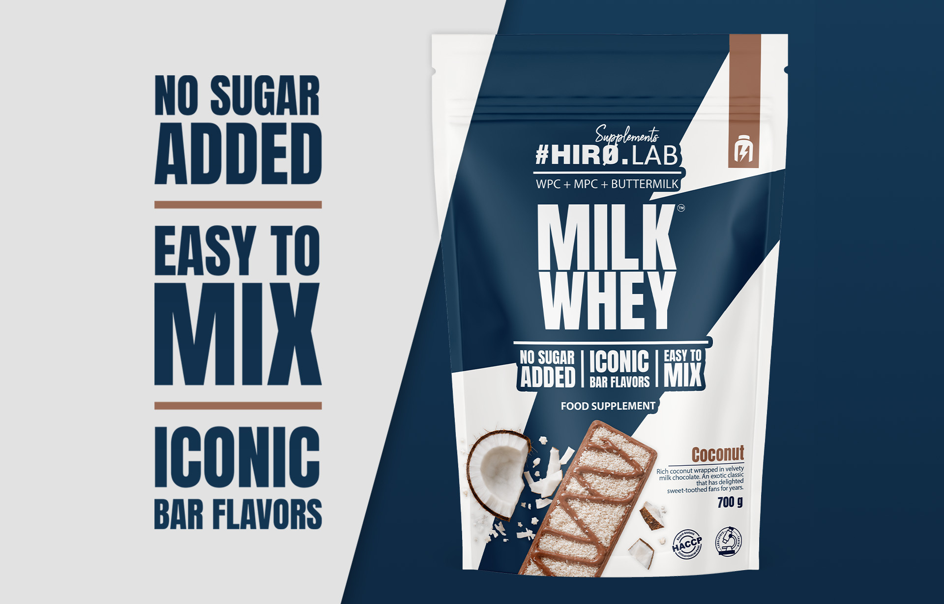 HIRO.LAB - Milk Whey - 700g