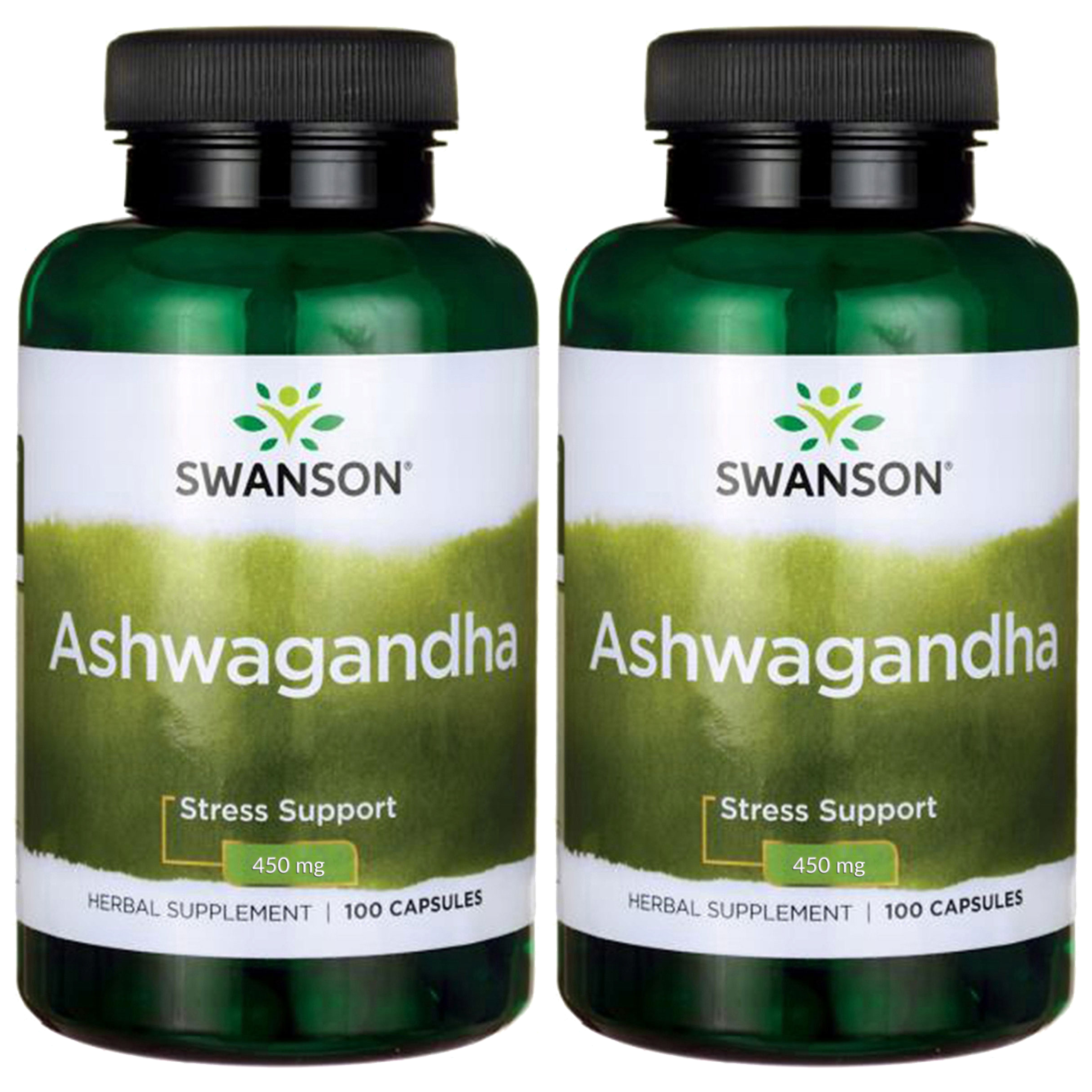SWANSON Ashwagandha 450mg - 2x 100caps
