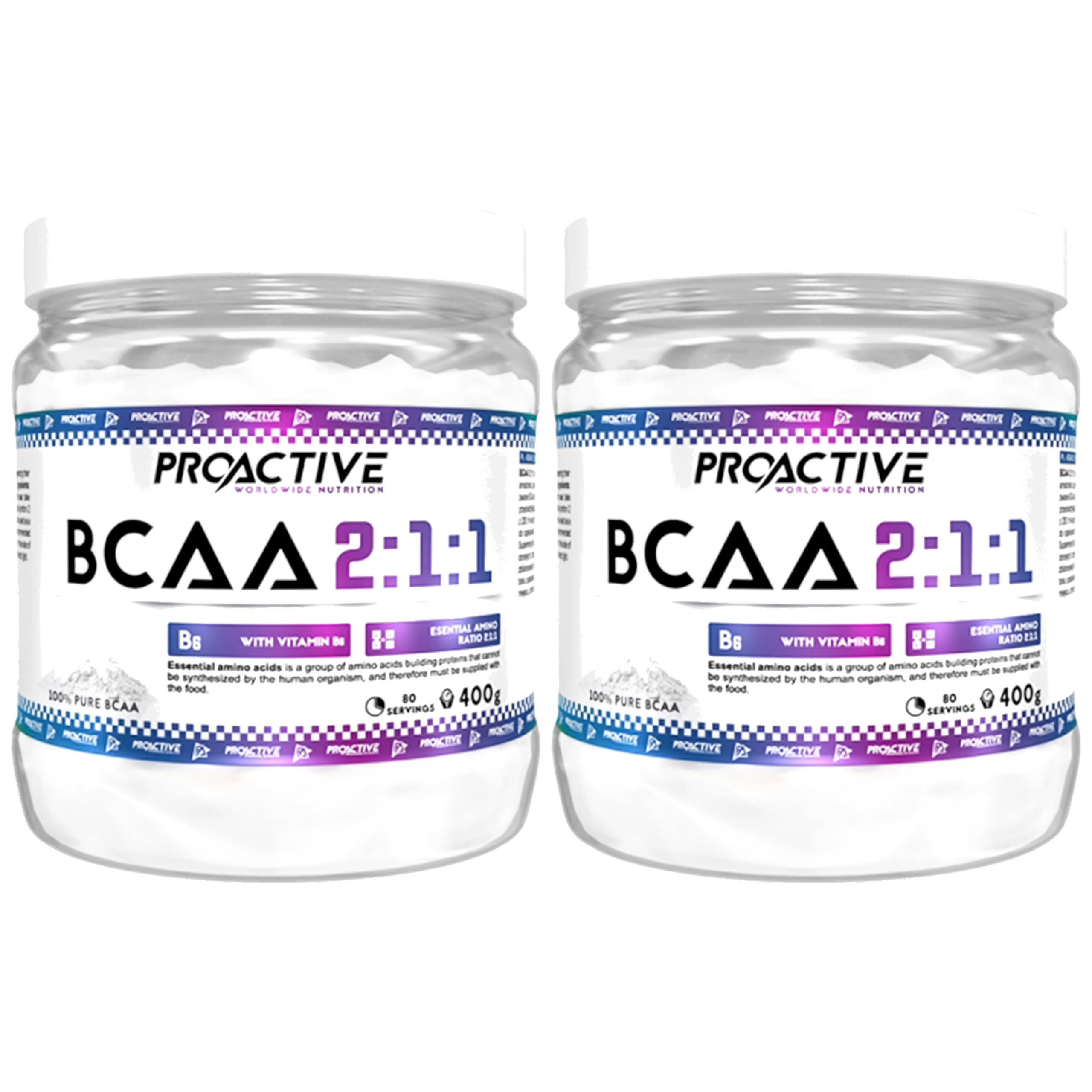 PROACTIVE BCAA - 2x 400g