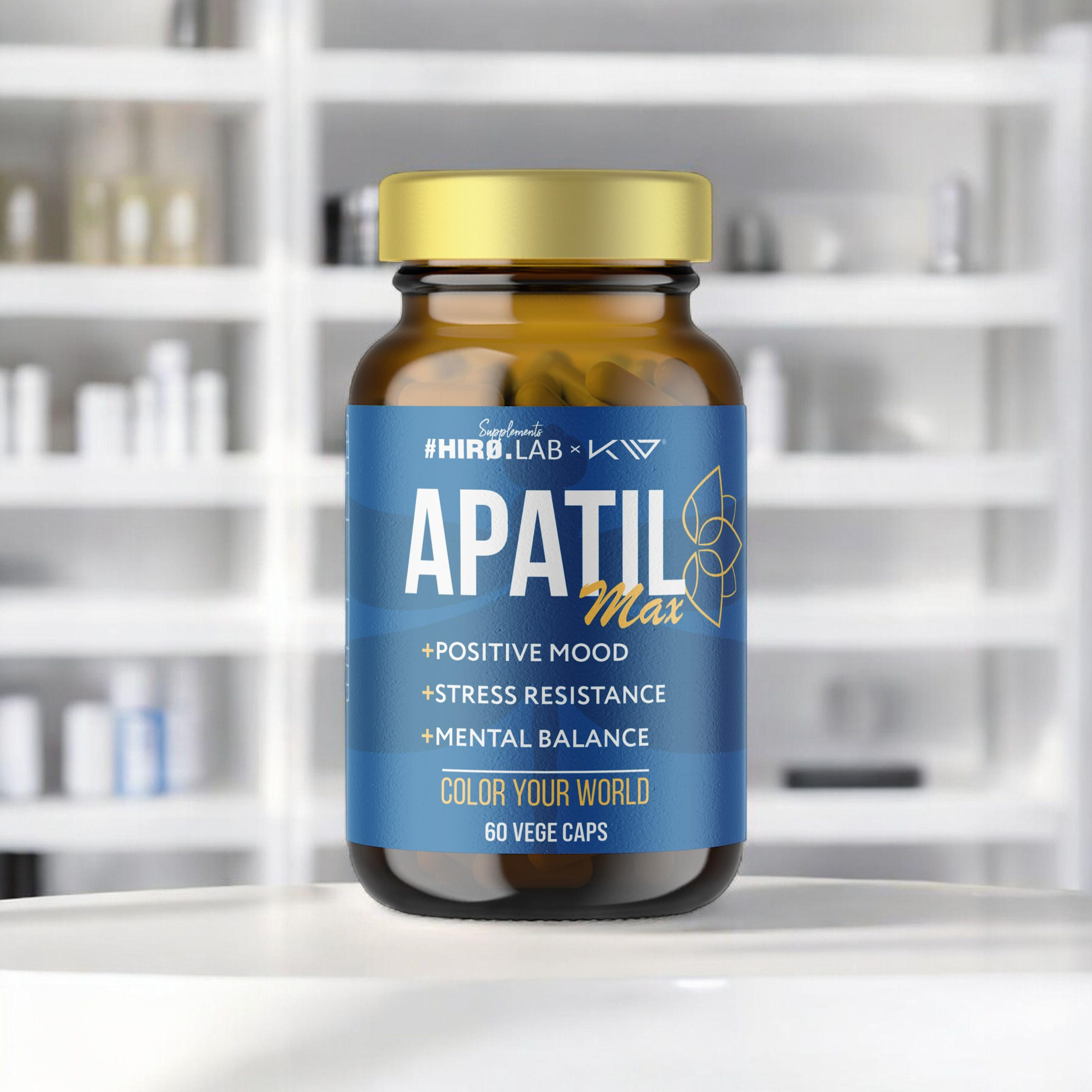 HIRO.LAB x Kamila Wybrańczyk Apatil Max - 60vcaps