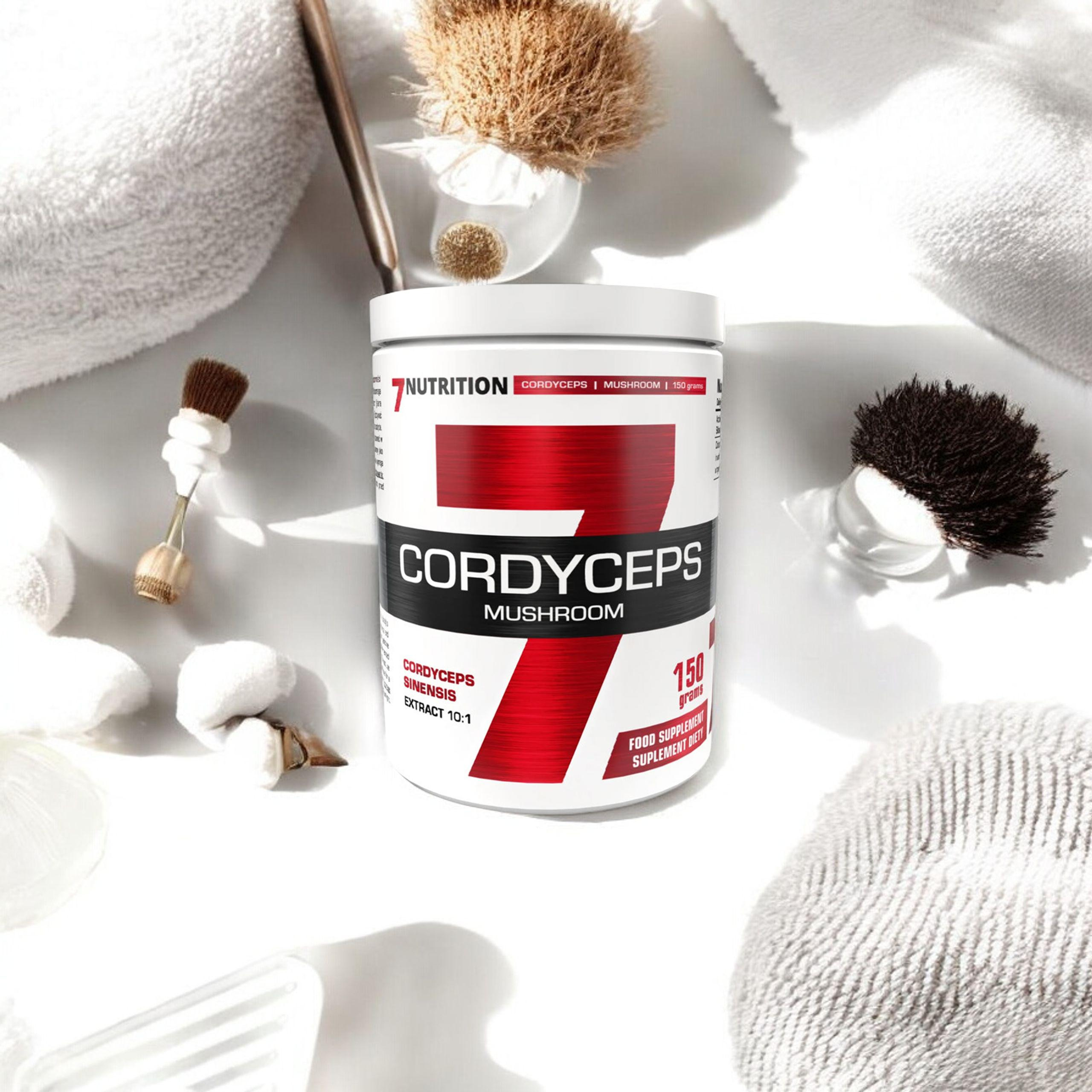 7 NUTRITION Cordyceps Mushroom - 2x 150g - Maczużnik chiński
