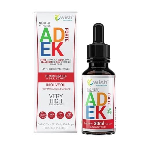 WISH Vitamin ADEK Forte - 3x 30 ml