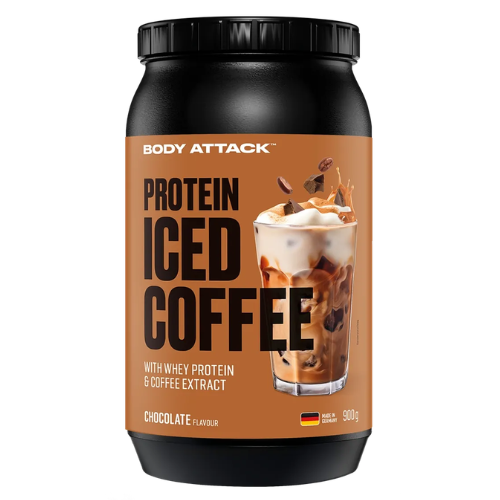 Protein Iced Coffee Body Attack - puszka 900g